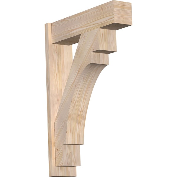 Ekena Millwork Merced Block Smooth Outlooker, Douglas Fir, 7 1/2"W x 28"D x 40"H OUT08X28X40MRC05SDF - main